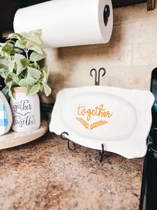 Together Rectangle Fall Platter