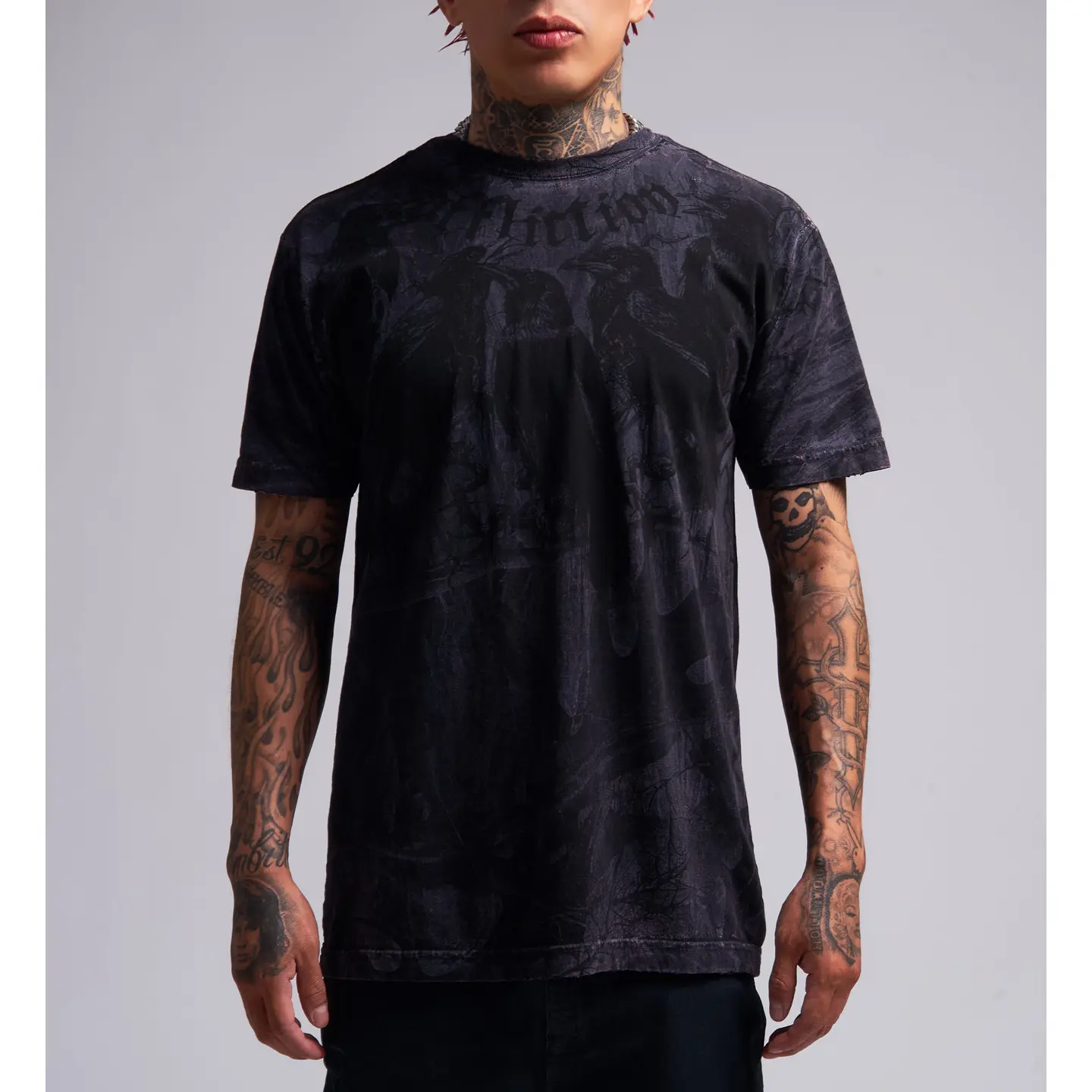 Affliction Crows Tee