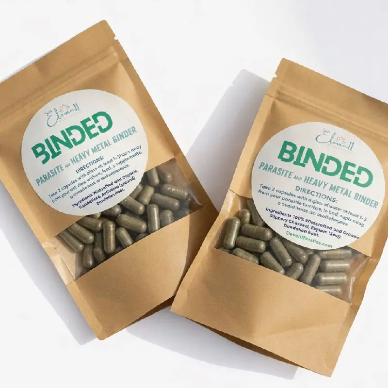 Binded: Heavy Metal,Toxin and Parasite Binder Capsules