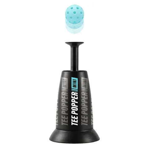 BANDIT SPORTS Mini Tee Popper Portable Baseball Hitting Training Aid for Solo Drills, Enhances Hand-Eye Coordination & Hitting Accuracy, Mimics Real Game Timing, 40-Inch Ball Pop