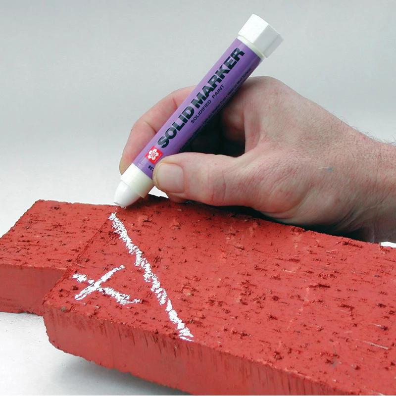 Waterproof Solid Paint Marker Pen Permanent Industrial Marker for Metal Tire High Temp | Computers & Office Equipment