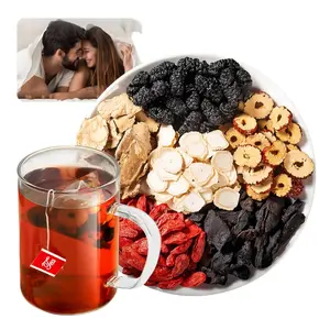 Kidney Tea Formula Ginseng Five Treasure Tea, Organic Herbal Formula for Men and Women, Organic Beverage Value Pack Filled with Tea Healthy