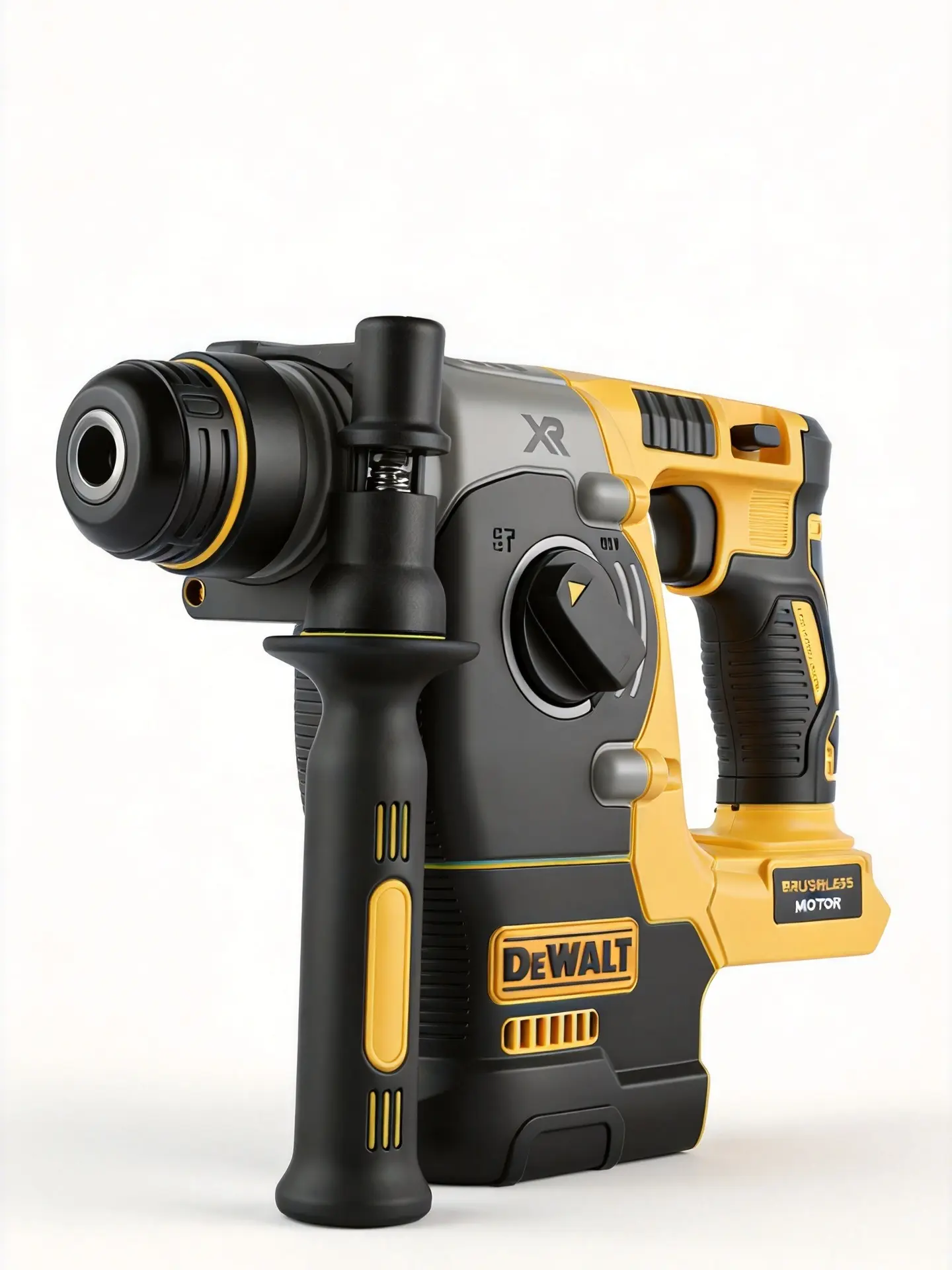 DEWALT DCH273 20V XR Brushless Motor Cordless High Torque SDS Plus Rotary Hammer Kit - 20V Power, 1 Battery & Charger, Wireless Operation, for Concrete Masonry DIY Projects
