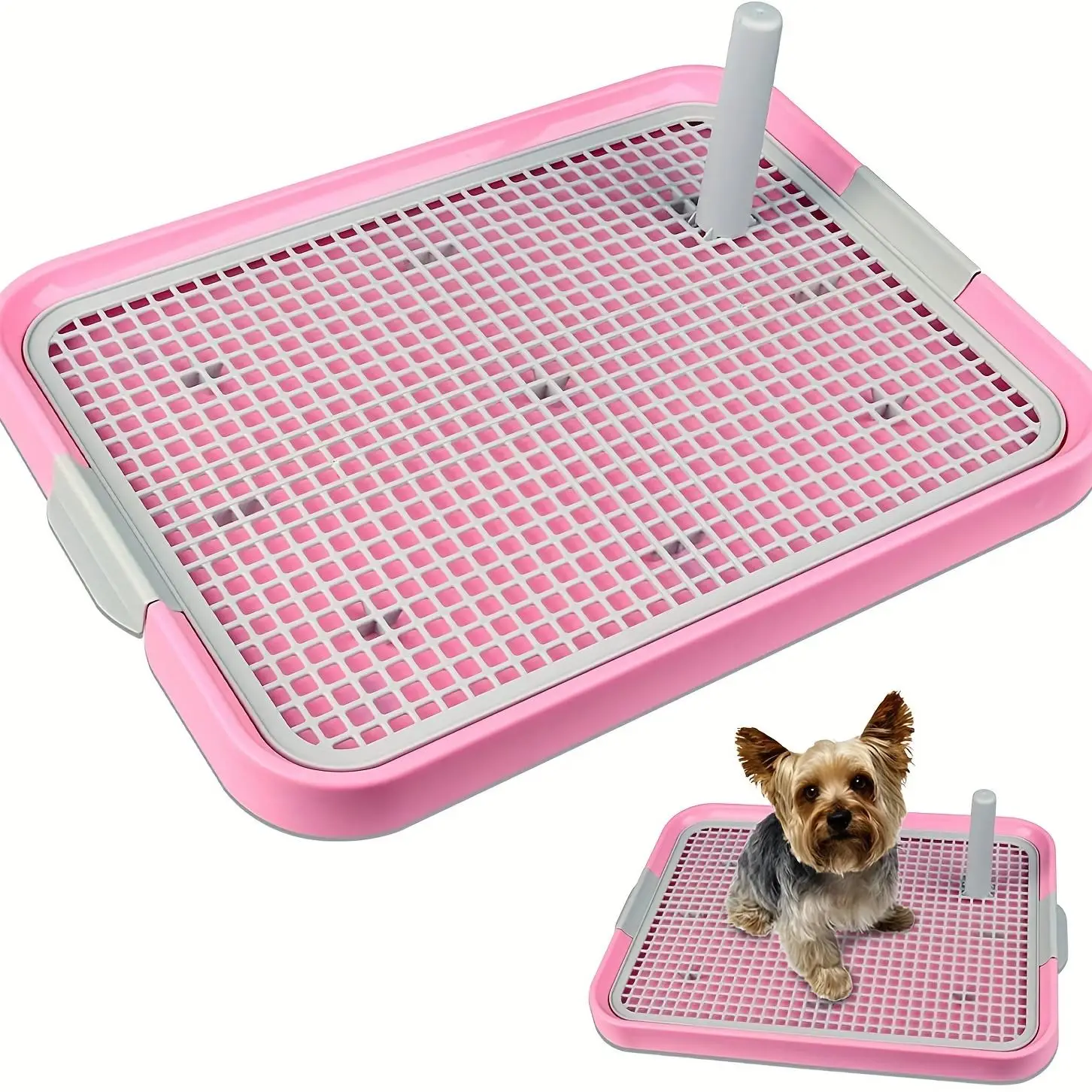 Indoor Dog Toilet Training Tray, Pet Potty Trainer, Leak-proof Pet Dog Urine Tray To Keep Dog Paws Dry and Floor Clean, Pet Products Dog & Cat Accesso