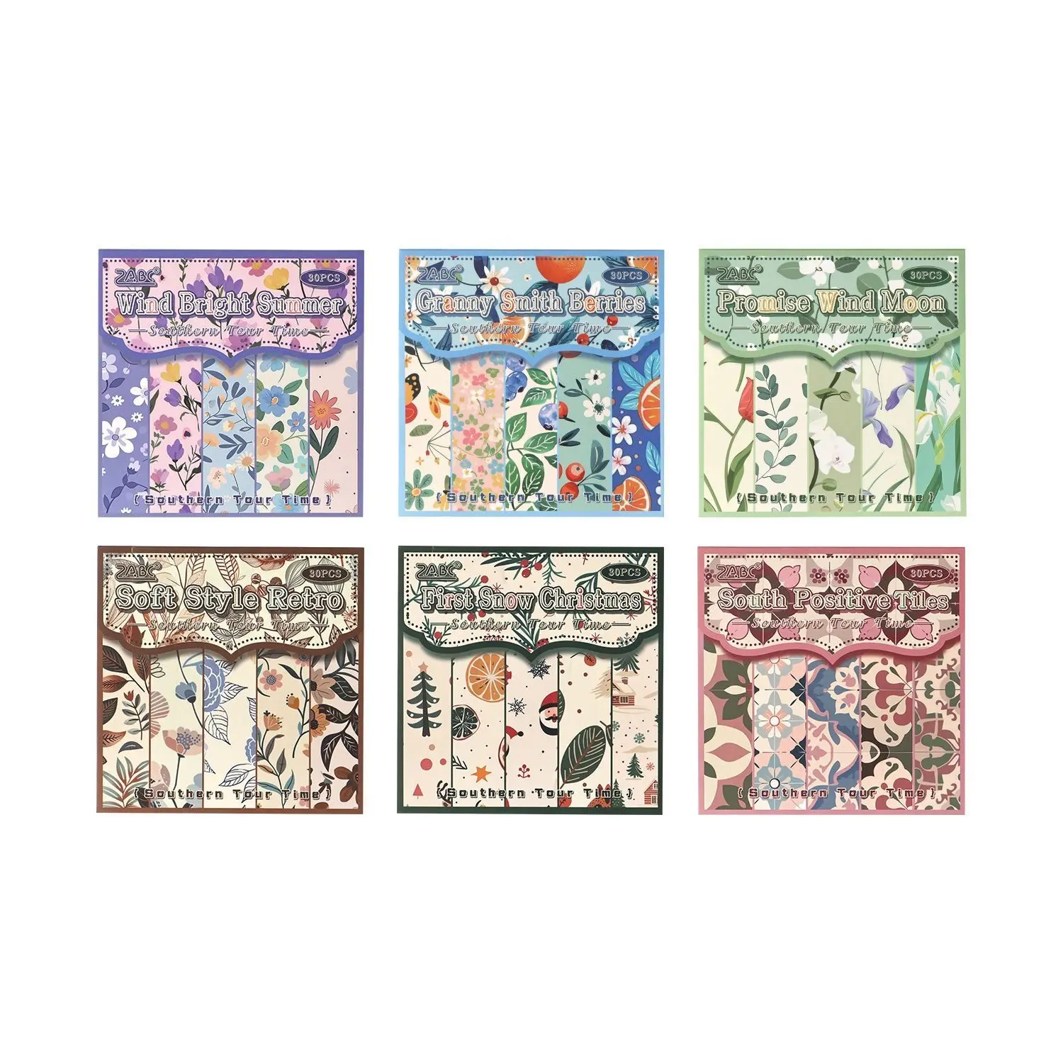 Vintage Floral Scrapbooking Background Paper - Writable Journal Sheets for DIY Decor, Gift Wrapping