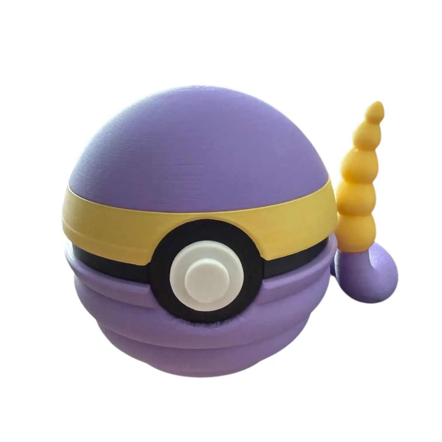 Ekans - Inspired 3D Printed Poke Ball Collectible