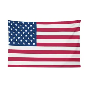 Classic USA Flag - Premium Polyester 3x5 ft 40x60 inches Durable Fade-Resistant Patriotic Decor for Home Office Events Celebrations