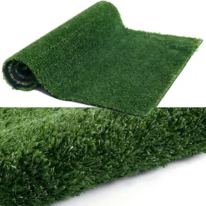 Stxxno  Artificial Grass Rug for Patio Balcony, Realistic Fake Grass Carpet for Indoor Outdoor Flooring - Kids Playground, Dog Kennels Pet Turf with Drainage