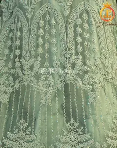 Heavy Designer Lehenga in Blueish Green