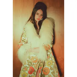 The Michelle Floral Afghan Coat