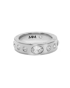 Ashley Sunset Ring Silver - size 6