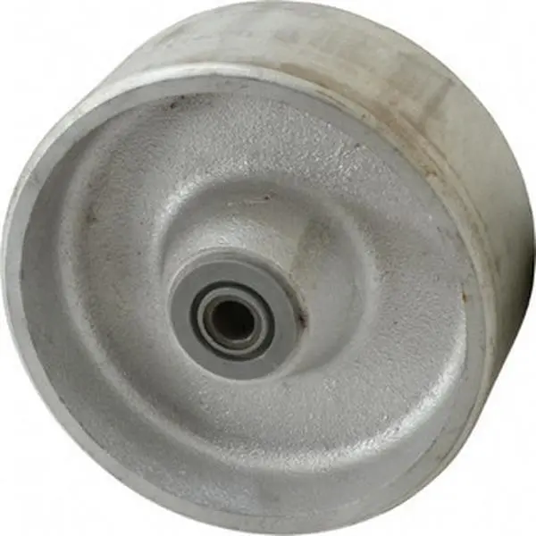 ALBION Semi-Steel Caster Wheel with Roller Bearing - 6" Diameter, 2-1/2" Width, 1650 Lb High Capacity for Heavy Loads, 2-15/16" Hub Length, 1/2" Axle Diameter (Model CA0640712B)