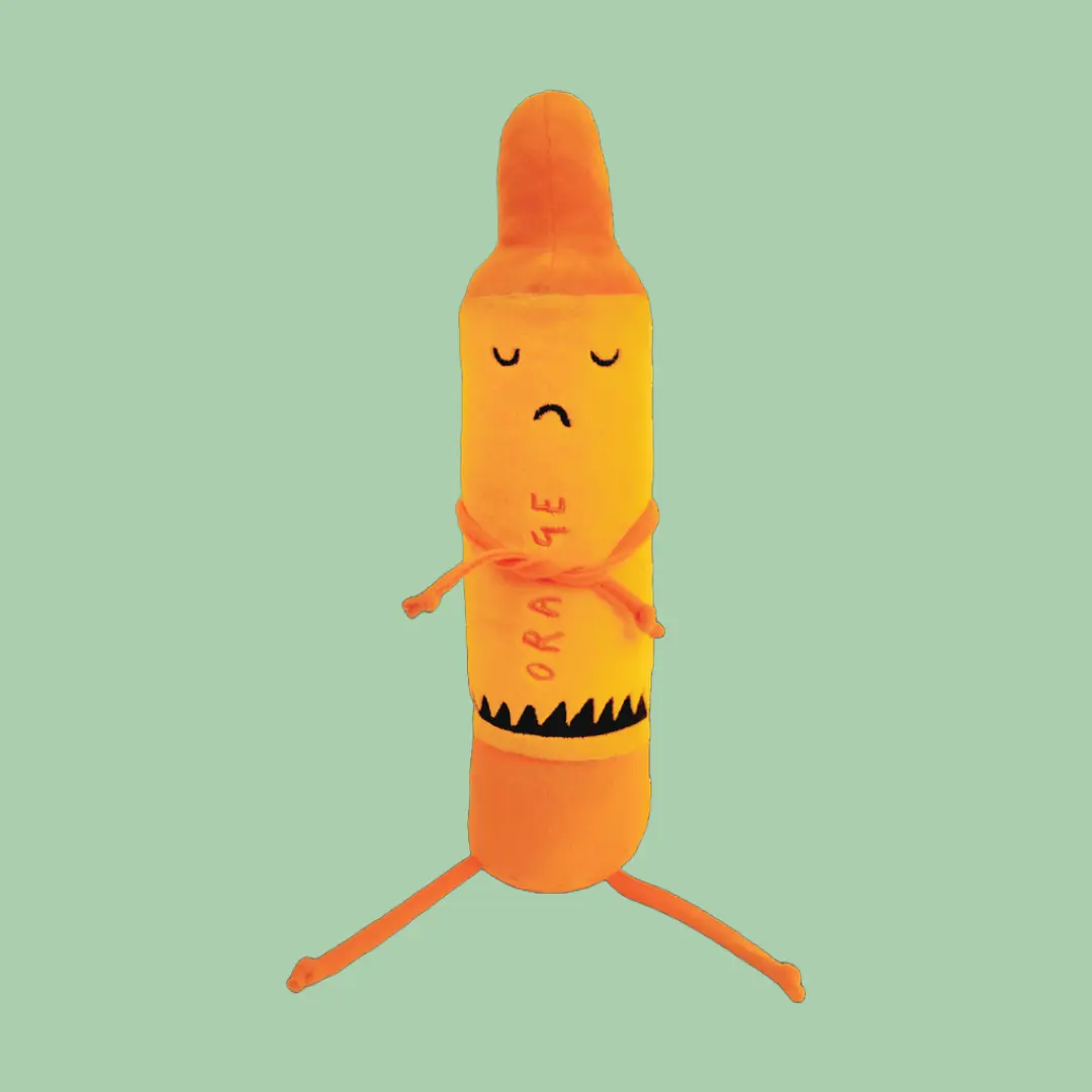 The Day the Crayons Quit - Orange Crayon