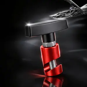 Hood Strut Clamp, 0.43 Car Hood Lift Support Retaining Clip, Universal Hood Prop Rod Clamp for Car Hood, Trunk & Tailgate
