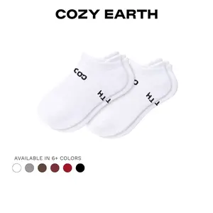 Essential Ankle Socks | Unisex, Soft Cotton, Cushioned Comfort, Moisture-Absorbing, Seamless Fit | Available in 2, 4, 6, and 8 Pack