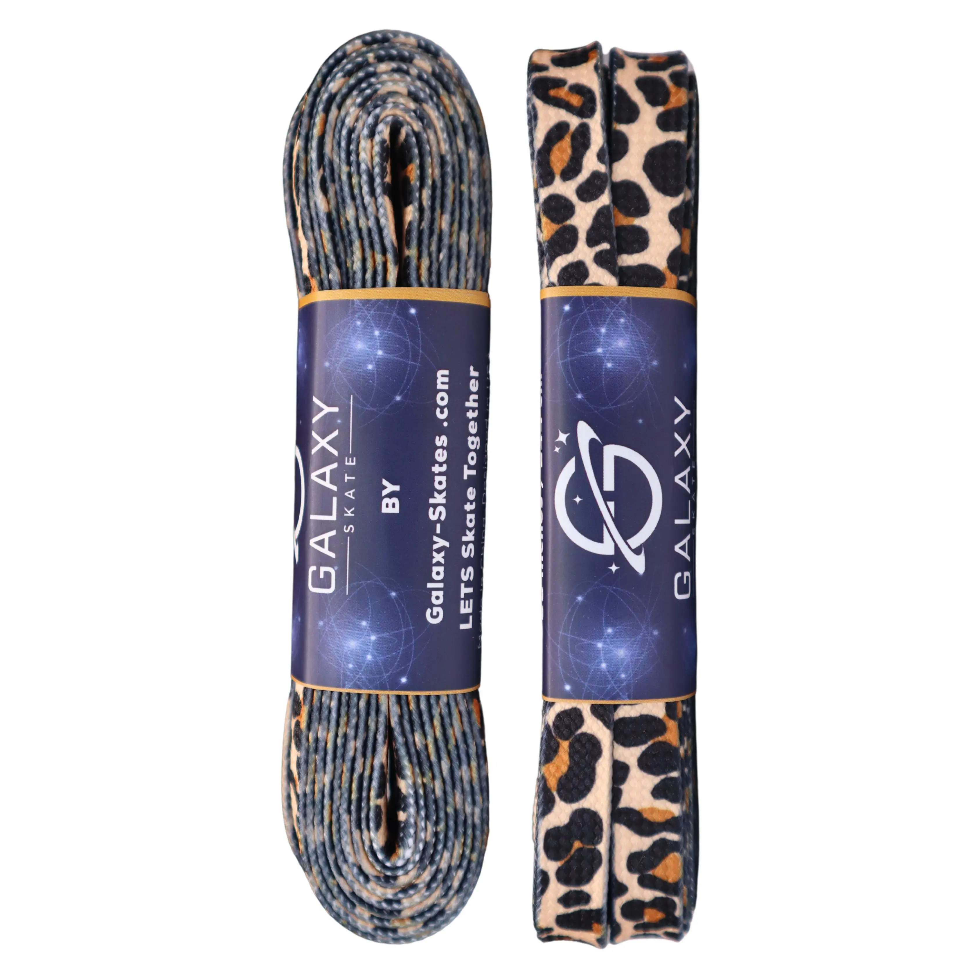 Galaxy Skates Laces - Cheetah Print