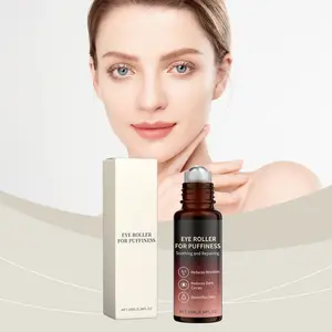 Eye Roller Serum, Gentle Moisturizing Eye Area Cream, Smooth Elasticity Enhancing Formula, Hydrating & Brightening Essence