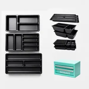 6 Pcs Tool Box Organizer Tray Divider Set for Kobalt Mini 2-Drawer ToolBox – Compatible with Both Old & New Version,Tool Desk Drawer Organization, Toolbox Accessories&Organizer.