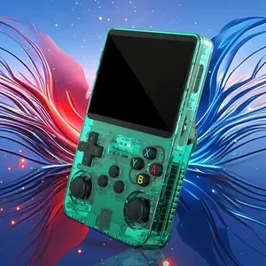 WUDS R36S Retro Video Handheld Game Console Linux System 3.5 in IPS 3000Mah Battery 64GB TF Card Does not apply