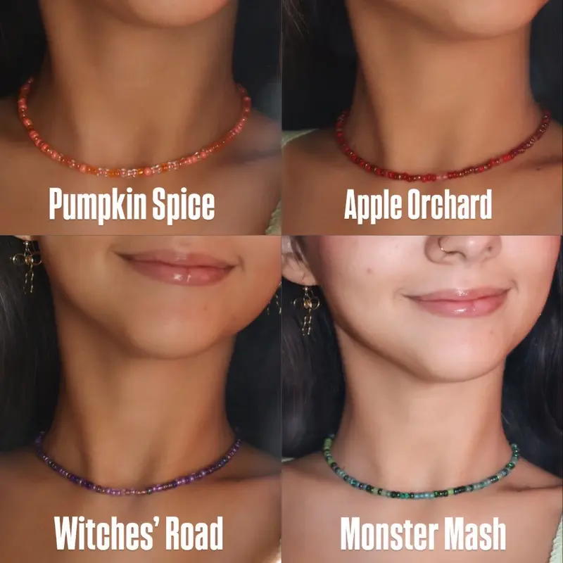Fall Favorites Beaded Necklaces