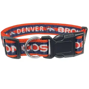 DENVER BRONCOS SATIN COLLAR FOR DOGS                           
