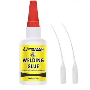 [Strong Glue] 1pc 50ml High Strength Oily Glue | Universal Super Adhesive Glue Soldering Flux Strong Glue Clear Glue, Crazy Craft Glue for Plastic Wood Ceramics Metal Faux Leather Soldering Agent