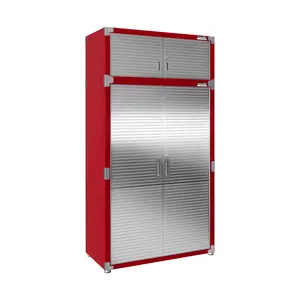 UltraHD® 2-Piece Storage Cabinet Set, Red