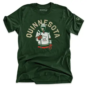 Quinnesota - Minnesota Hockey Tee