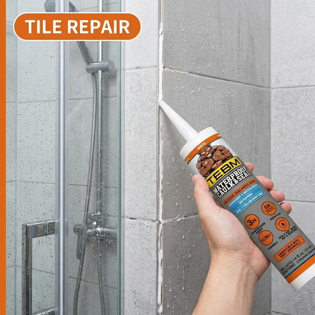 Transparent Silicone Adhesive, Strong Adhesive, Glass-Specific Sealant, Waterproof Sealant, Anti-Yellowing, Highly Flexible, Ideal for DIY Home Renovation, Aquarium Repair, Window Sealing, Aquarium Glue