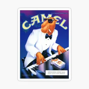Vintage Joe Camel Ad Poster