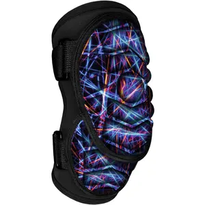 Exxact Sports Defender Plus Softball Elbow Guard Baseball, Batters Baseball Elbow Guard Youth & Adult with Adjustable Straps - (Lazer)