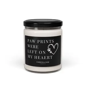 Dog Loss Gift, Pet Memorial Candle, Pet Remembrance Gift, Dog Sympathy Gift, Pet Memorial Candle, Dog Remembrance, Pet Sympathy