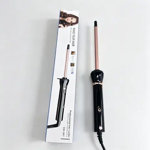 9mm Ultra Slim Barrel Automatic Curling Iron Wand - Automatic Curling Irons, Hair Curl Styling Tool with Auto Control, Precise Styling, Bouncy Results for Home/Salon Use, Women's Gift