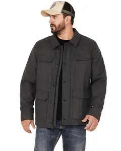 Brothers And Sons Men's Wool Cruiser Jacket - Basfa22o12-Char