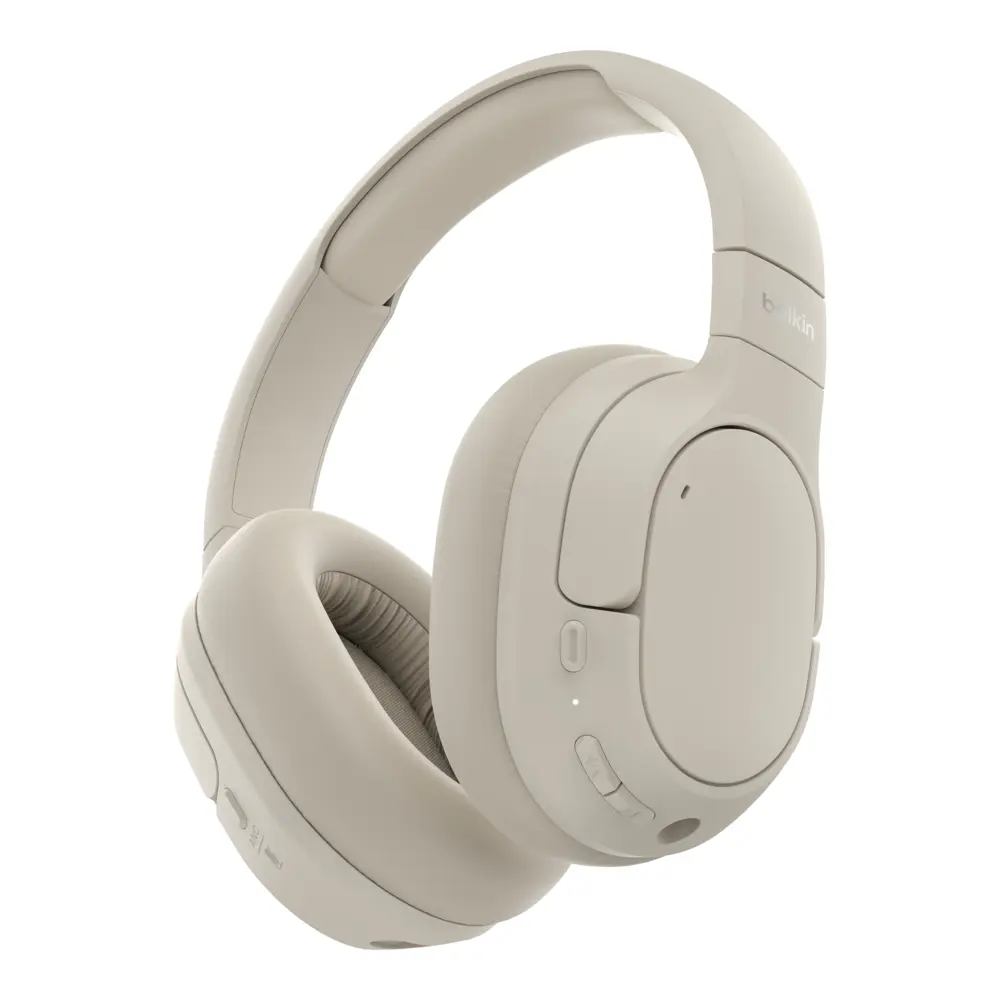 Belkin SoundForm Isolate Noise Cancelling Over-Ear Headphones Belkin SoundForm Isolate Noise Cancelling Over-Ear Headphones