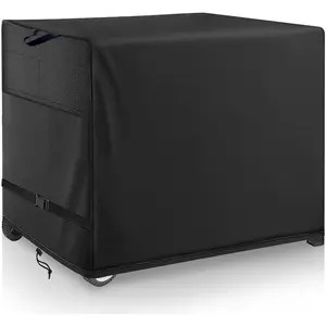 Outdoor Prep Table Cover - Heavy Duty  Cover for Outdoor Stainless Steel Table,Black