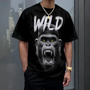 All-Over Print Unisex Drop-shoulder T-shirt|180GSM