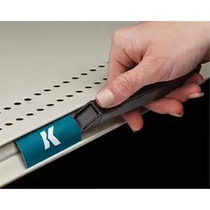 K International  5.125 in. Accessory Fastener & Label Remover Plastic Tool, Black