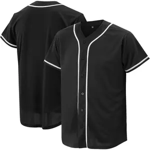Baseball Jersey for Men and Women, Custom Button Up Baseball Shirts, Hipster Hip Hop Sports Uniforms