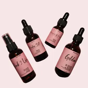 Vibrant Thang Skin Bundle - Back 2 Life Toner, Porcelain Doll Vit C, E Skin Serum, Diamonds N Pearls Hyaluronic Acid Skin Serum, Golden Skin Oil