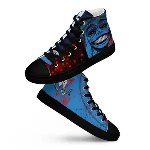 Solo Leveling Men’s high top canvas shoes