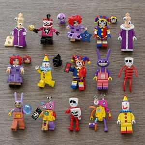 Trendy Pomni Jax Caine Ragatha Gangle Zooble Mini Figures, The Amazing Digital Circus Character Brick Toys, Kids Collectible