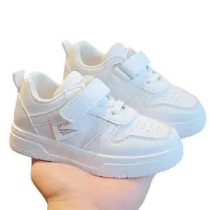 2025 New Toddler White Sneakers - Soft Sole, Anti-Slip | Ideal for Spring & Autumn Casual Play Sports