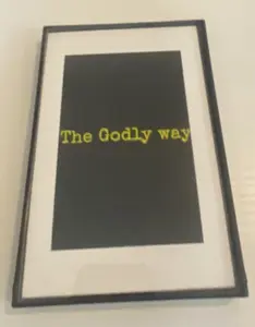 The Godly Way 4x6 Small Picture Frame