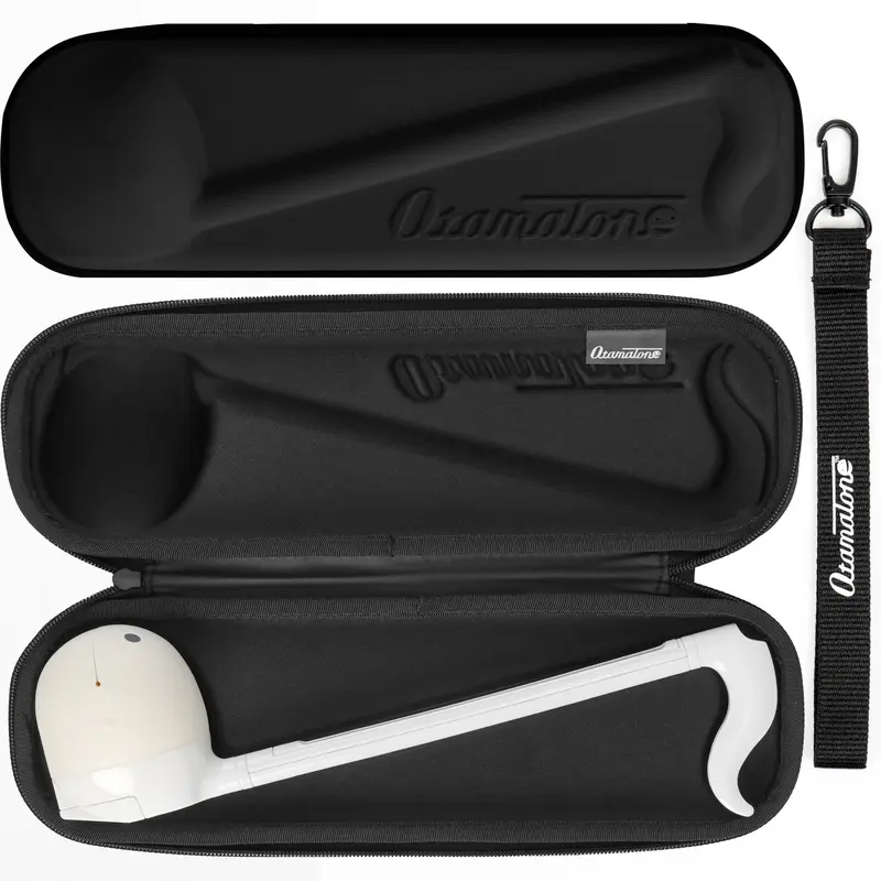 Otamatone Official Slim Case (Regular 10.7 inch) - Musical Instrument Synthesizer Hard Shell Cover, Protective Fit Interior with Strap
