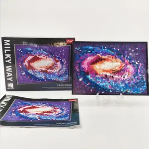 Creative The Milky Way Galaxy Starry Sky Building Blocks Micro Home Educational Model Assemble Toys Bricks For Kid Adult Gifts
