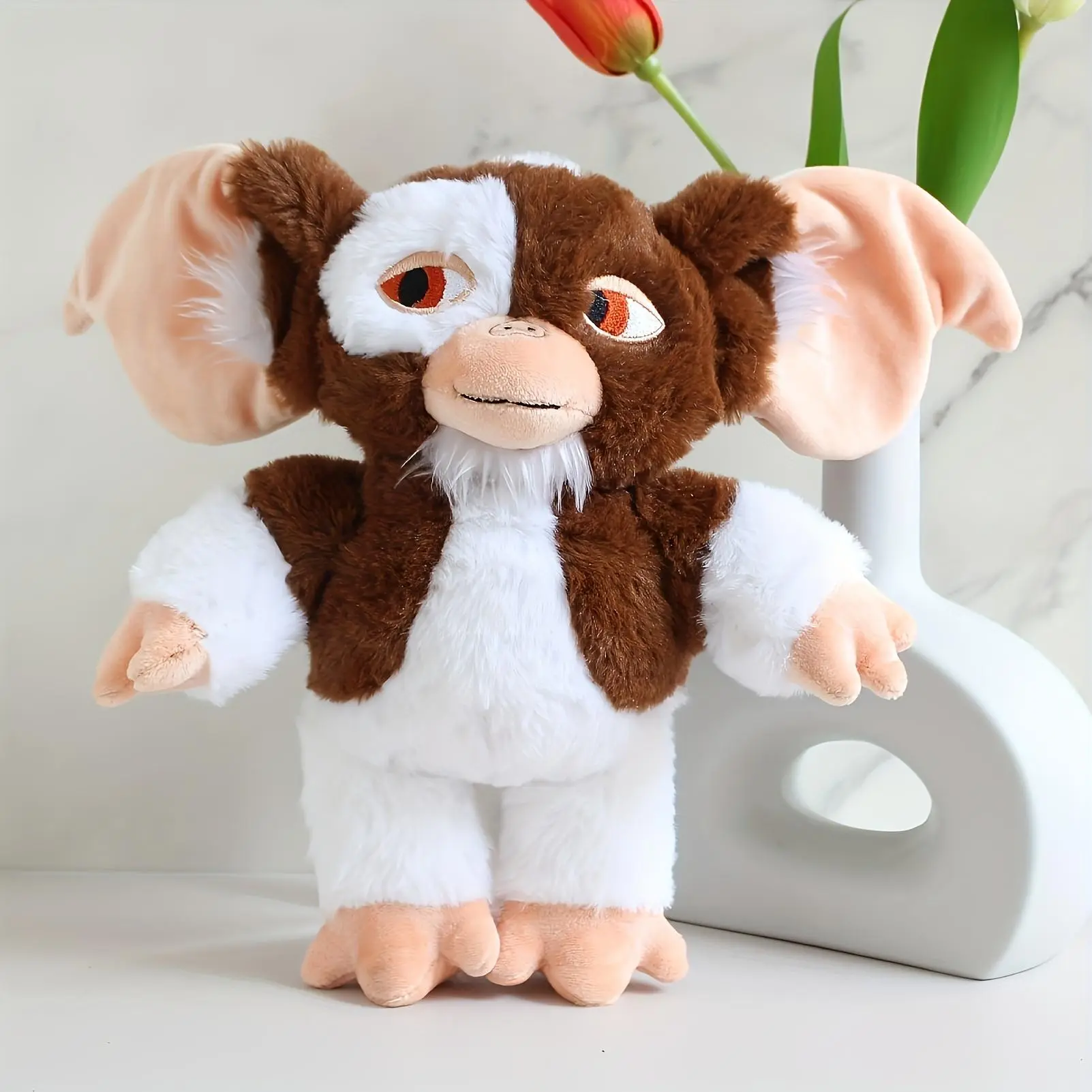 Gremlins Gizmo Soft Plush Toy - 26cm/10.23in Unisex Movie Doll, Fluffy Stuffed Figure for Christmas, Thanksgiving Gifts