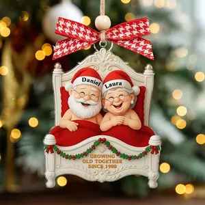 Personalized Funny Couple Acrylic Ornament, Custom Cute Christmas Keepsake for Partners, Unique Holiday Gift for Couples, Funny Xmas Tree Ornament, Romantic Personalized Christmas Decoration 2025