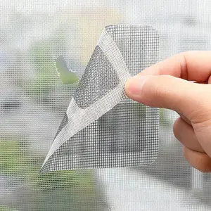 Window Screen Repair Tape, 6pcs Self-adhesive Screen Repair Patch Tape for Covering up Door and Window Holes, Window Screen Repair Kit, Home Accessories