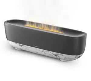 HoMedics Fireside Plus 0.47 Gal Top Fill Ultrasonic Humidifier